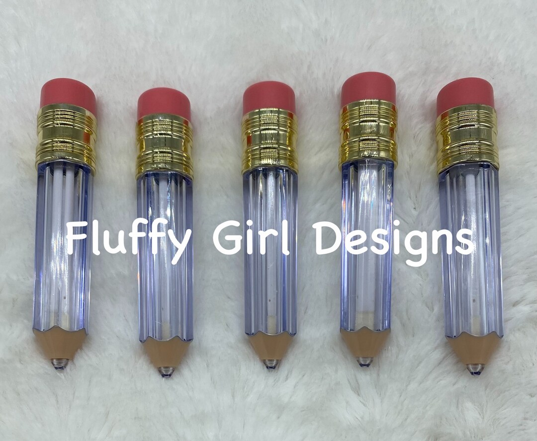 Pencil Lipgloss Tube, Pencil Lipgloss Blank, Lipgloss Blank, Glitter