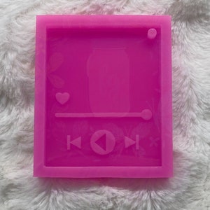Music Player Mold, Mold, Music Mold, Resin Mold, Silicone Mold, Music Player, IPod Mold, Song Mold, Resin Mold, Keychain Mold