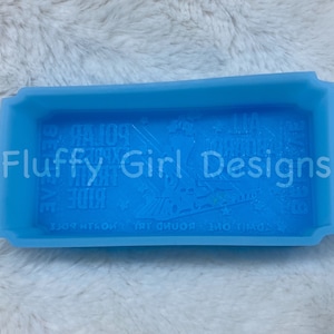 Weihnachten Freshie Mould, Freshie Mould, Weihnachtszug Mould, Mould, Freshie, Urlaub Freshie Mould, Freshie Silikonform, Silikonform, Weihnachten