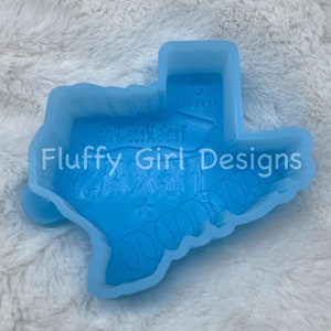 Texas Freshie Mold, Freshie Mold, Texas Mold, Mold, Freshie, Soap Mold, Freshie Silicone Mold, State Mold, Candle, Dont Mess with Texas