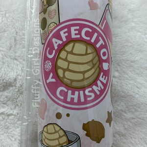 Cafecito Y Chisme Tumbler, Cafecito Y Chisme Tumbler Cup, Cafecito Cup, Cup, Tumbler, Coffee Mug, Mug, Custom Tumbler
