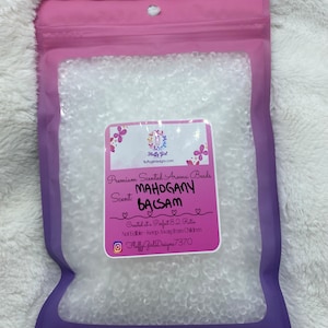 Scented Aroma Beads, Prescented Aroma Beads, Premium Aroma Beads, Aroma Beads for Freshies, Freshie Aroma Beads, Scented Bead, Wood Balsam