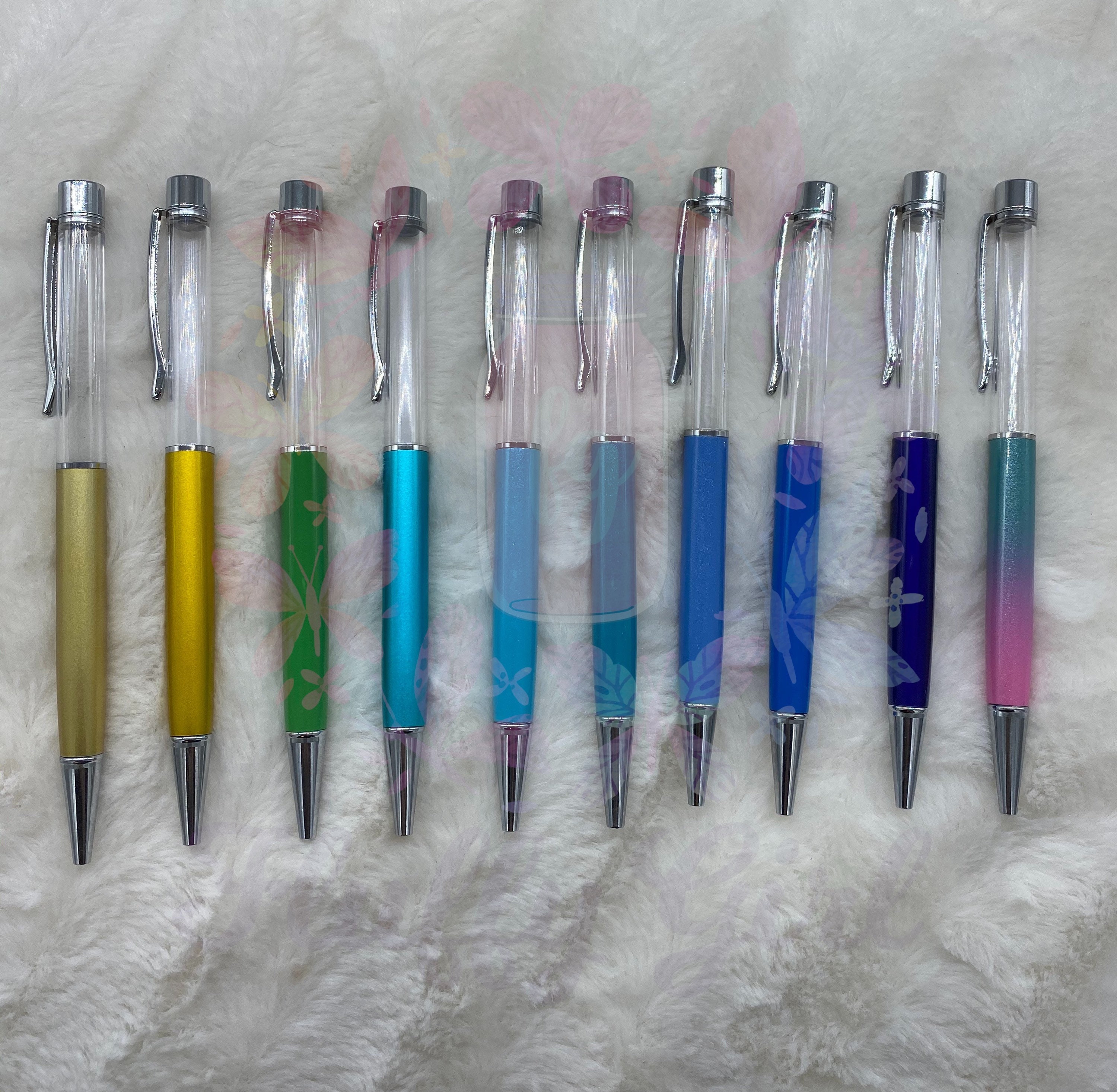 Pen DIY Floating Pens Floating Pen Pens Glitter Pen Etsy