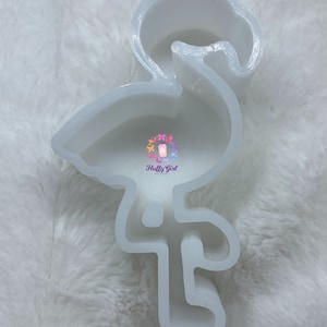 Flamingo cake pan top