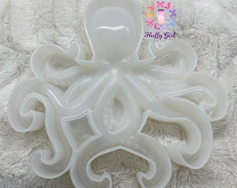 Octopus Mold, Fish Mold, Octopus Silicone Mold, Octopus, Craft Mold, Decor Mold, Ocean  Mold, Resin Mold, Mold, Badge