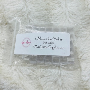 Ice Cubes, Mini Ice Cubes, Acrylic Ice Cubes, Fake Ice Cubes, Keychain Ice Cubes, Ice, Mini Ice, Fake Ice