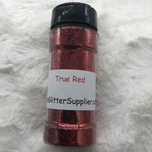 True Red, Glitter, Polyester Glitter, Fine Glitter, Red, Red Glitter, Tumbler Glitter, Crafts, High Quality Glitter,Holographic Glitter
