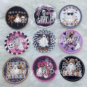Halloween Cardstock, Fall Cardstock, Freshie Cardstock, Freshie Cardstock Rounds, Ghost Cardstock, Cardstock, 2.5” or 3"Cardstock Rounds