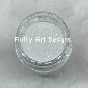White Glitter, Glitter, Pure White Glitter, White Polyester Glitter, High Quality Glitter, Fine Glitter, Polyester Glitter, White, Virgin