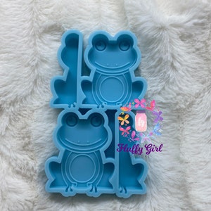Frog Mold, Straw Topper Mold, Frog Straw Topper  Mold, Animal Straw Topper Mold, Straw Topper, Mold, Frog, Frog Topper Mold