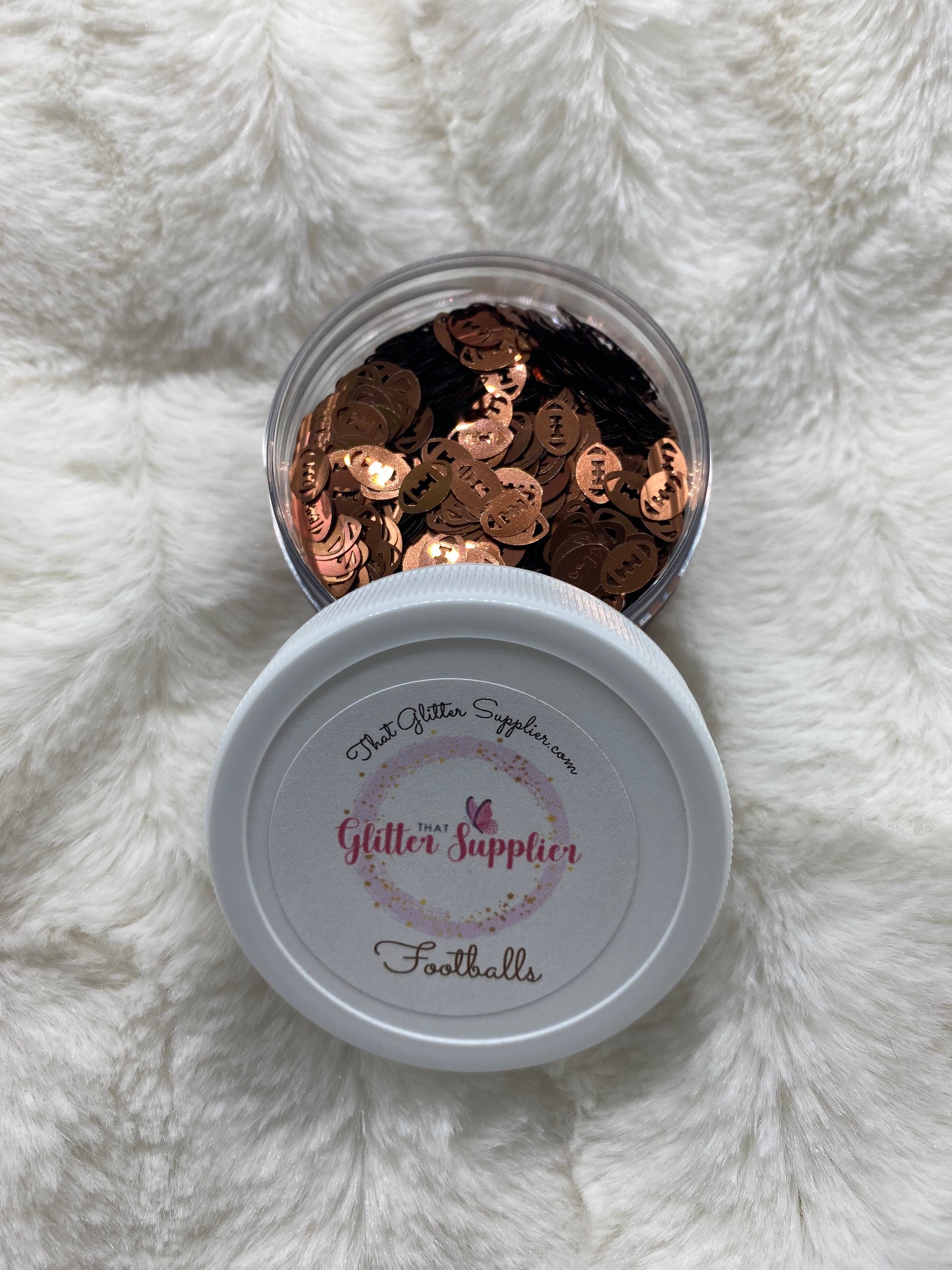 glitter football cleats