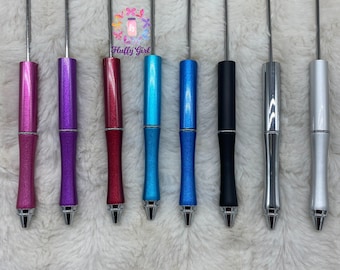 Bead Pen, Blank Pen, DIY Pens, Pens, Metal Bead Pen, Craft Pen, Glitter Pens, Metal Pen, Craft Pens, DIY Pen,Empty Pen