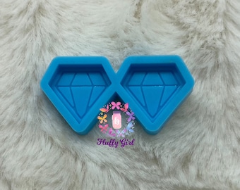 Diamond Mold, Earring Mold, Diamond Earring Mold, Diamond Stud Mold, Stud Mold, Diamond Silicone Mold, Diamond Earring Mold, Diamond Shape