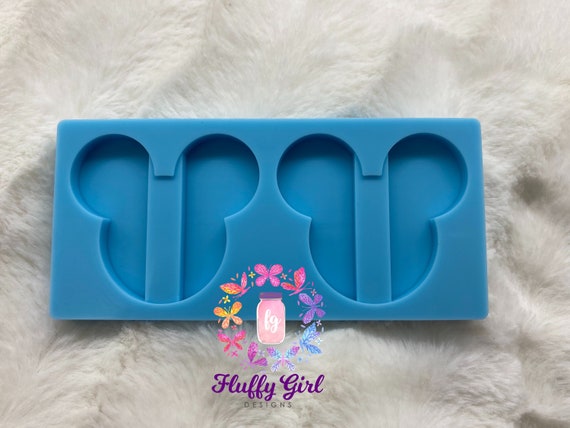 Crown silicone straw topper mold