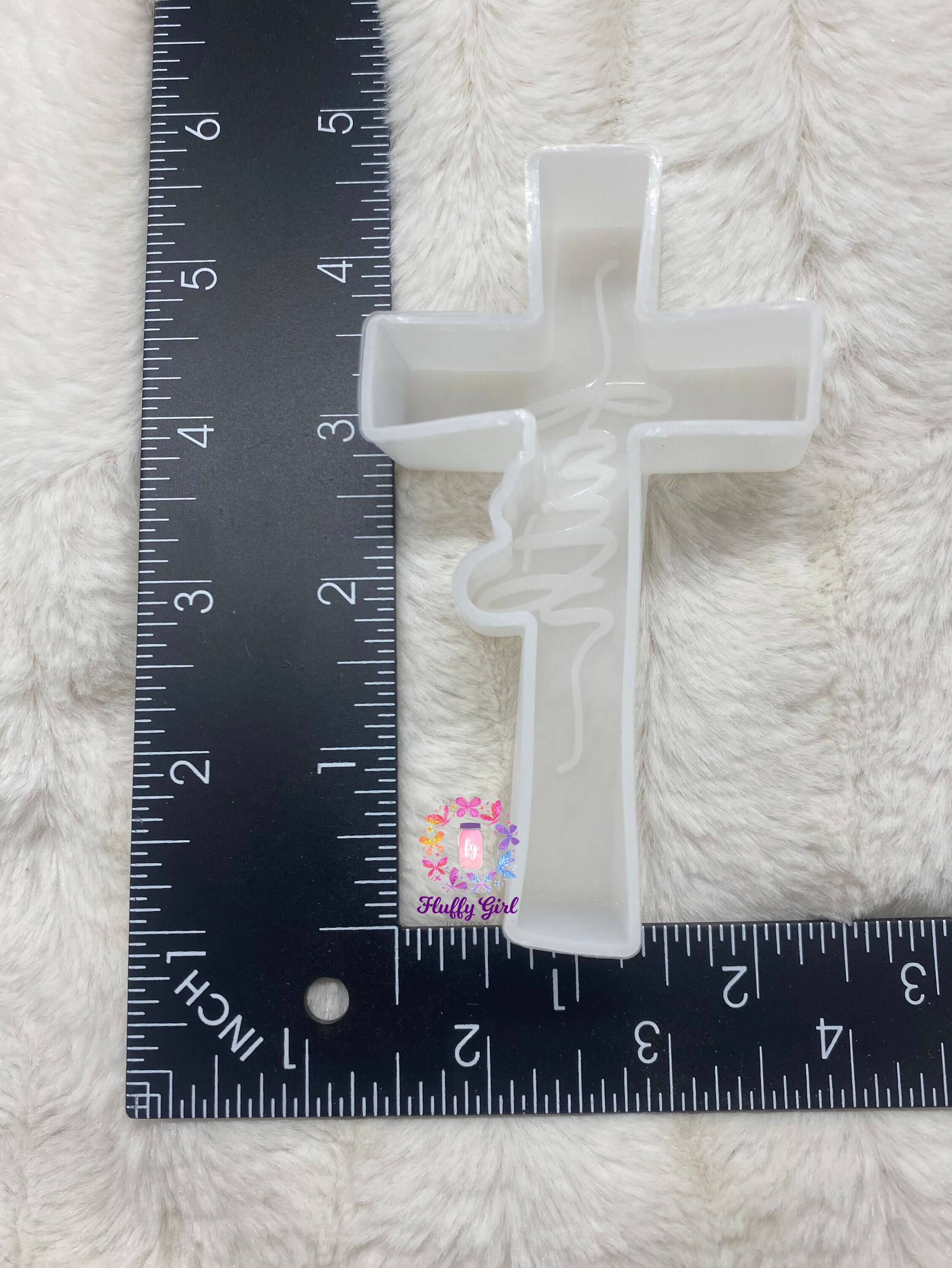 Faith Cross Freshie Mold Freshie Mold Cross Mold Mold Etsy