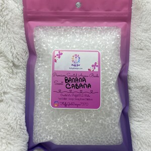 Scented Aroma Beads, Cured Aroma Beads, Premium Aroma Beads, Aroma Beads for Freshies, Freshie Aroma Beads, Scented Beads, Banana Hut