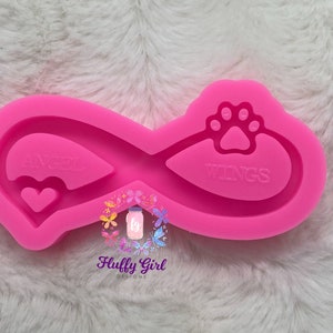 Infinity Paw Mold, Infinity Mold, Infinity Love Paw Mold, Mold, Infinity, Resin Mold, Silicone Mold, Autism Mold, Autism, Dog Mold