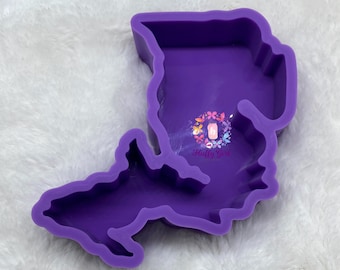 Michigan Freshie Mold, Freshie Mold, Michigan Mold, Mold, Freshie, Freshie Resin Mold, Freshie Silicone Mold, Silicone Mold, State Mold, MI