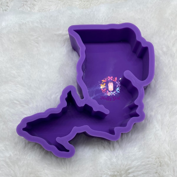 Michigan Freshie Mold, Freshie Mold, Michigan Mold, Mold, Freshie, Freshie Resin Mold, Freshie Silicone Mold, Silicone Mold, State Mold, MI