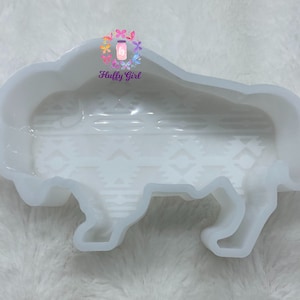 Buffalo Freshie Mold, Freshie Mold, Bison Mold, Mold, Freshie, Freshie Resin Mold, Freshie Silicone Mold, Silicone Mold, Buffalo Mold
