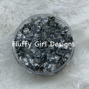 Silver Rhinestones, Rhinestones, Bling, Flatback AB Jelly Rhinestones, 3mm, 4mm, 5mm, Jelly AB Non Hot Fix Flatback Rhinestones, 2,000 Piece