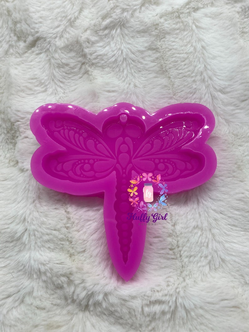 Mold, Dragon Fly Mold, Dragon Fly, Mold, Fire Fly Mold, Resin Mold, Keychain Mold, Dragoon Fly Keychain Mold, Silicone Mold, Silicone Mold image 3