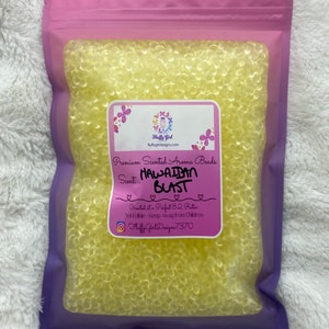 Scented Aroma Beads, Cured Aroma Beads, Premium Aroma Beads, Aroma Beads for Freshies, Freshie Aroma Beads, Scented Beads, Hawaiian Blast