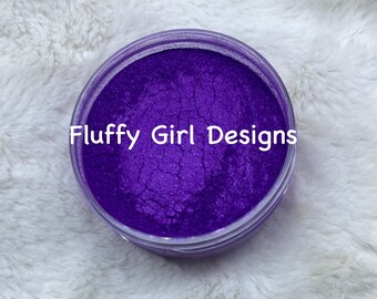 Polvere di mica viola, polvere di mica, pigmenti, polvere di pigmento viola, polvere di pigmento, colorante, colorante non commestibile, miche, inchiostri, viola, 1 oz.