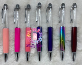 Floating Pen, Fat Pen, DIY Pens, Pens, Chubby Pen, Craft Pen, Glitter, Glitter Pens, Big Barrel Pen, Craft Pens, DIY Glitter Pen,Empty Pen