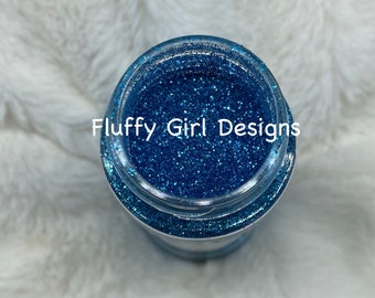 Blue Glitter, Glitter, Polyester Glitter, Fine Glitter, Cosmetic Glitter, Holographic Glitter, Blue Holographic Glitter, River Run