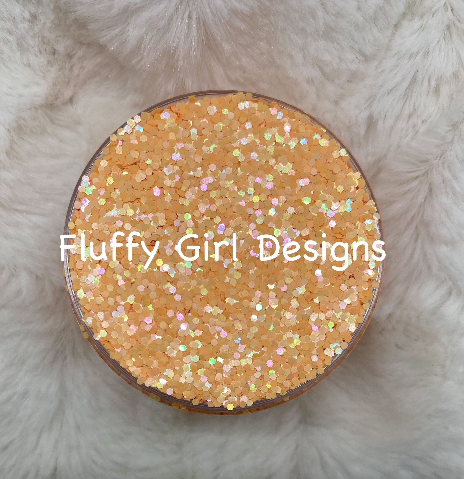 Peaches N Cream Glitter Semichunky Glitter High Quality Etsy