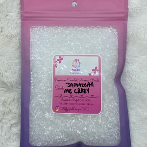 Scented Aroma Beads, Cured Aroma Beads, Premium Aroma Beads, Aroma Beads for Freshies, Freshie Aroma Beads, Scented Beads, Jamaican Me Crazy
