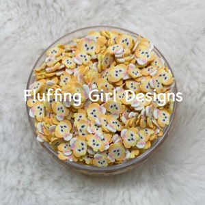 Dog Polymer Sprinkles, Dog Polymer Clay, Dog Glitter, FIMO, Glitter, Polymer Glitter, Dog Face, Fake, Dog Sprinkles, Sprinkles, Cute Dog