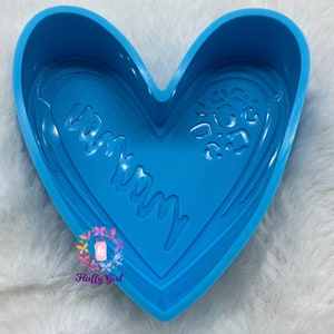 Heart Freshie Mold, Freshie Mold, Heart Mold, Freshie, Freshie Resin Mold, Freshie Silicone Mold, Silicone Mold, Leopard Mold, Mama Heart