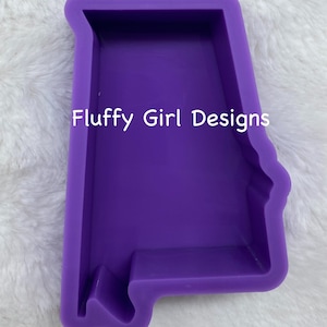 Alabama Freshie Mold, Freshie Mold, Alabama Mold, Mold, Freshie, Freshie Resin Mold, Freshie Silicone Mold, Silicone Mold, State Mold, AL