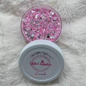 Glitter, Polyester Glitter, Lavish, Chunky Glitter, Tumbler Glitter, Mirror Glitter, Pink Glitter, Lavender Glitter