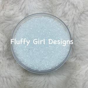 Salz, Zucker, Faux Salz, Faux Zucker, Glasperlen, Fake Salz, Fake Zucker, Tumbler Toppers, Zuckerkristalle, Salzkristalle