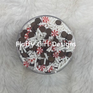 Christmas Polymer Clay, Sprinkles, Polymer Clay, Polymer, Xmas Polymer Clay, Polymer Sprinkles, Christmas Sprinkles, Christmas Glitter