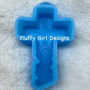 Cross Freshie Mold, Freshie Mold, Cross Mold, Mold, Freshie, Freshie Resin Mold, Freshie Silicone Mold, Silicone Mold, Candle Mold, Cross