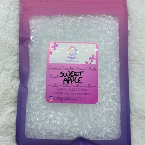 Apple Scented Aroma Beads, Cured Aroma Beads, Premium Aroma Beads, Aroma Beads for Freshies, Freshie Aroma Beads, Scented Beads