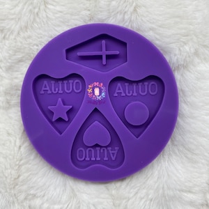 Ouija Planchette Board  Mold, Mold, Ouija Mold, Silicone Mold, Board Mold, Game Board Mold, Ouija, Resin Mold, Planchette Mold, Witch Mold