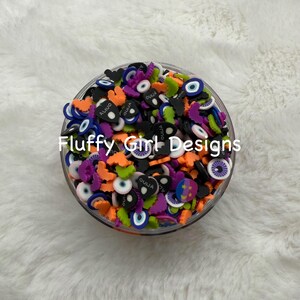 Halloween Mix Polymer Clay, Polymer Sprinkles, Polymer Clay, Halloween Glitter, Glitter, Zombie Polymer, Halloween Sprinkles, Monster Mix