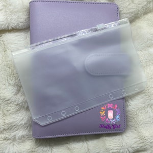 Binder, A6 Binder, A6, Planner Binder, Money Binder, Budget Binder, Faux Leather Binder, Ring Binder, Organizer, Binder with Envelopes
