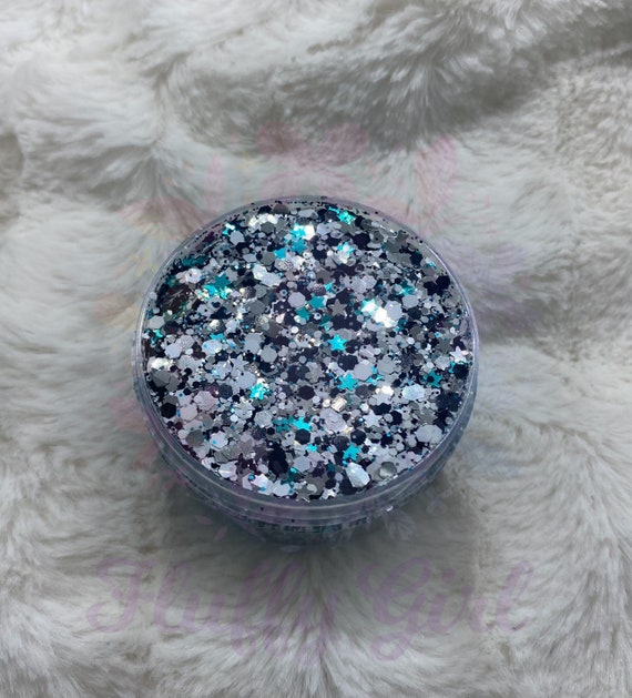 Star Shape Glitter Set - Polyester Glitter - Neon Glitter