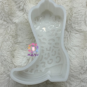 Boot Freshie Mold, Freshie Mold, Boot Mold, Mold, Freshie, Freshie Resin Mold, Freshie Silicone Mold, Silicone Mold, Mold, Cowboy Boot Mold