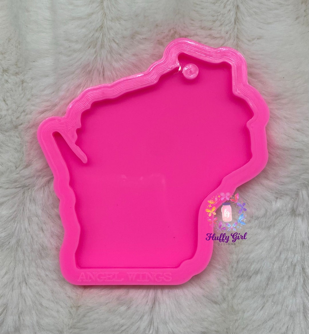 Wisconsin Mold, State Mold, State of Wisconsin Mold, Silicone Mold