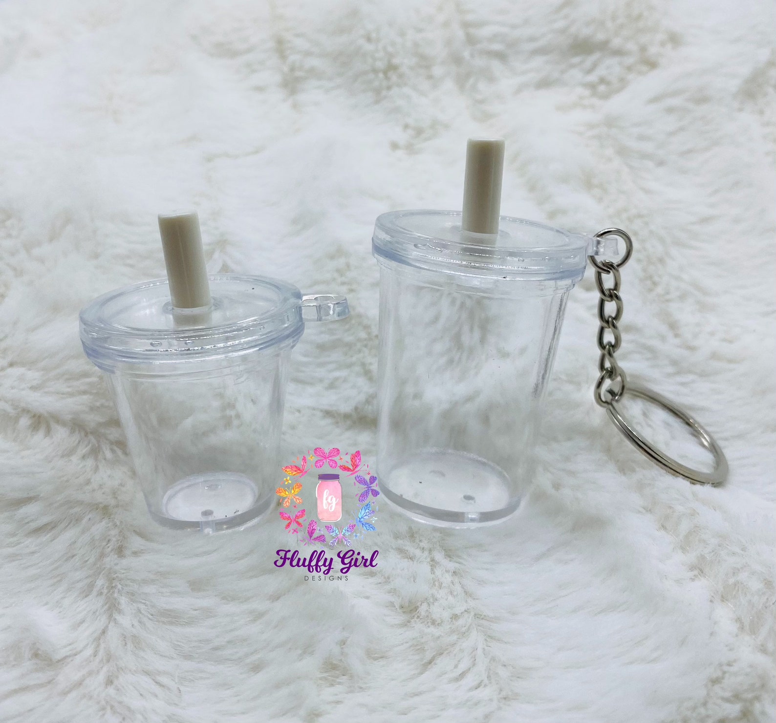Cup Keychain Mini Cup Keychain DIY Keychain Blank Keychain Etsy UK