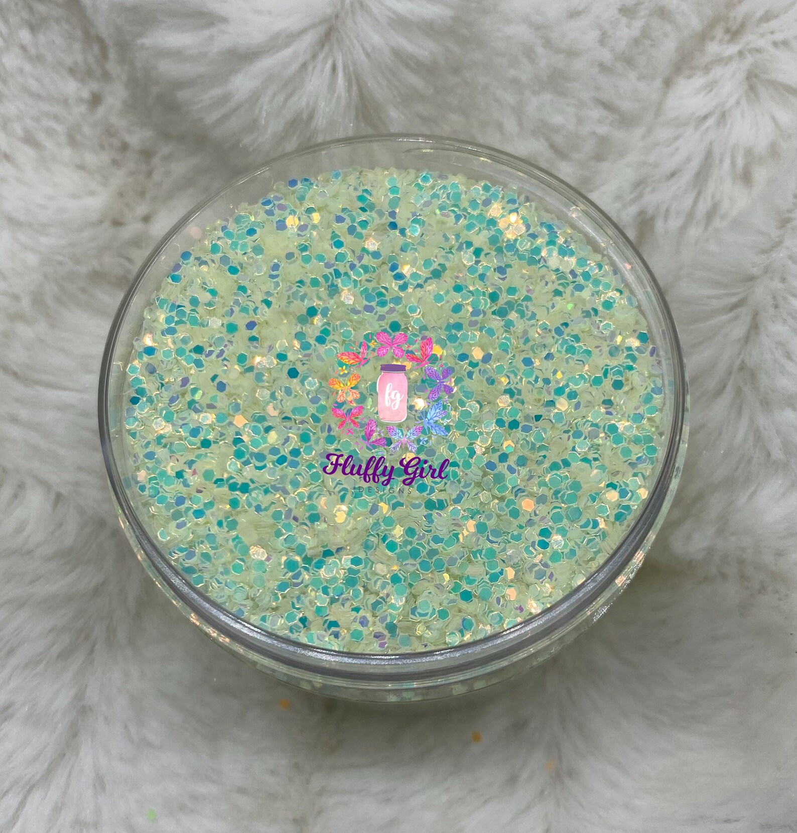 Simply Glow Glow in the Dark Glitter Glitter Polyester Etsy