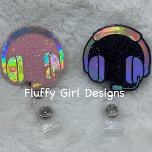 Dispatch Badge Reel, Badge Reel, Headset Badge Reel, Cute Badge Reel, Work Badge Reel, Glitter Badge Reel, Custom Badge Reel, Dispatch