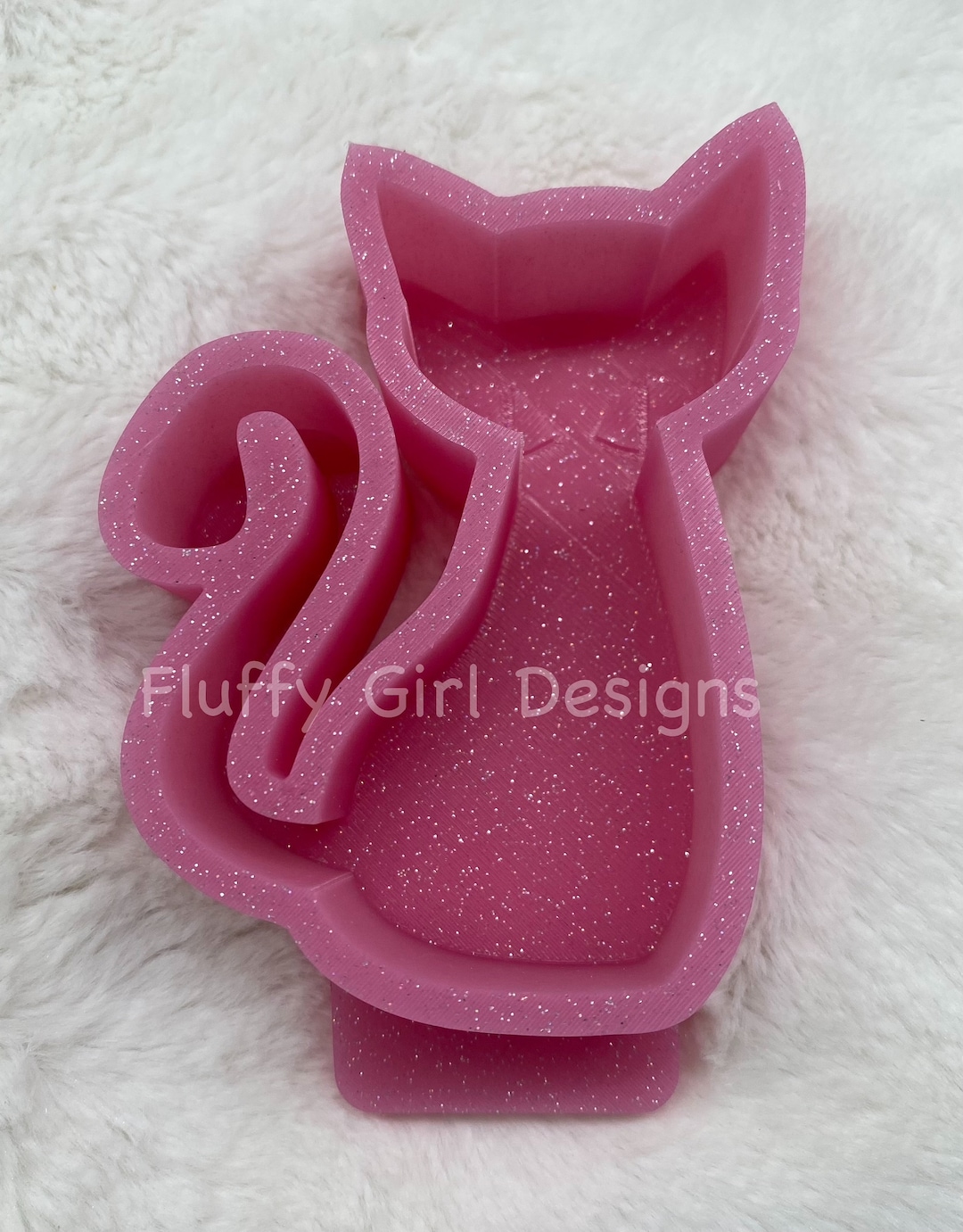 Cat Freshie Mold, Halloween Freshie Mold, Spooky Cat Mold, Fall Mold